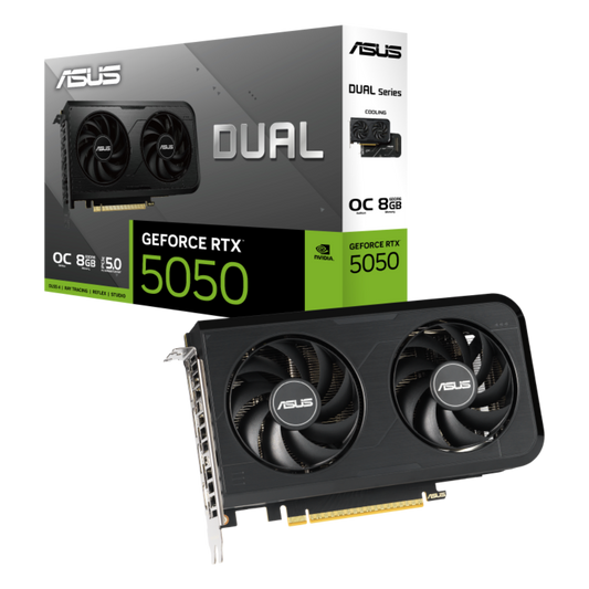ASUS Dual GeForce RTX 5050 OC Edition 8GB Nvidia Graphic Card