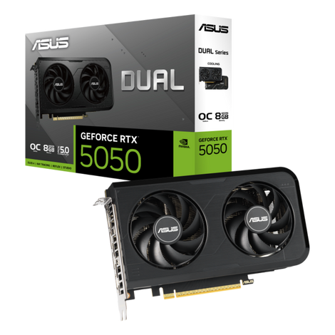 ASUS Dual GeForce RTX 5050 OC Edition 8GB Nvidia Graphic Card