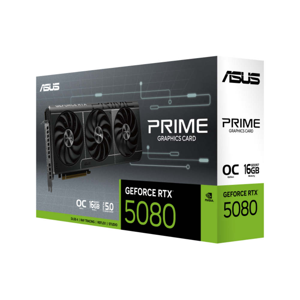 ASUS PRIME GeForce RTX 5080 OC 16GB Nvidia Graphic Card