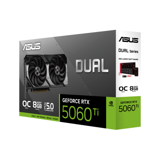 ASUS Dual Geforce RTX 5060 Ti OC Edition 8GB NVIDIA Graphic Card
