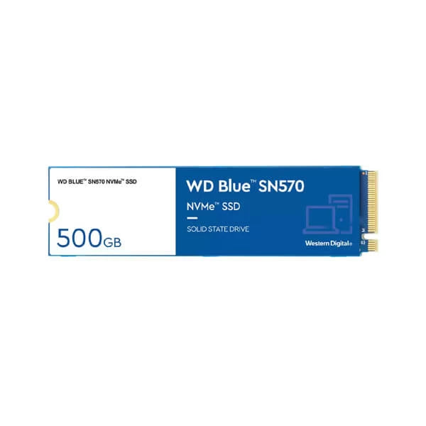 WESTERN DIGITAL Blue SN570 500GB M.2 NVME Gen 3 Solid State Drive ( SSD )