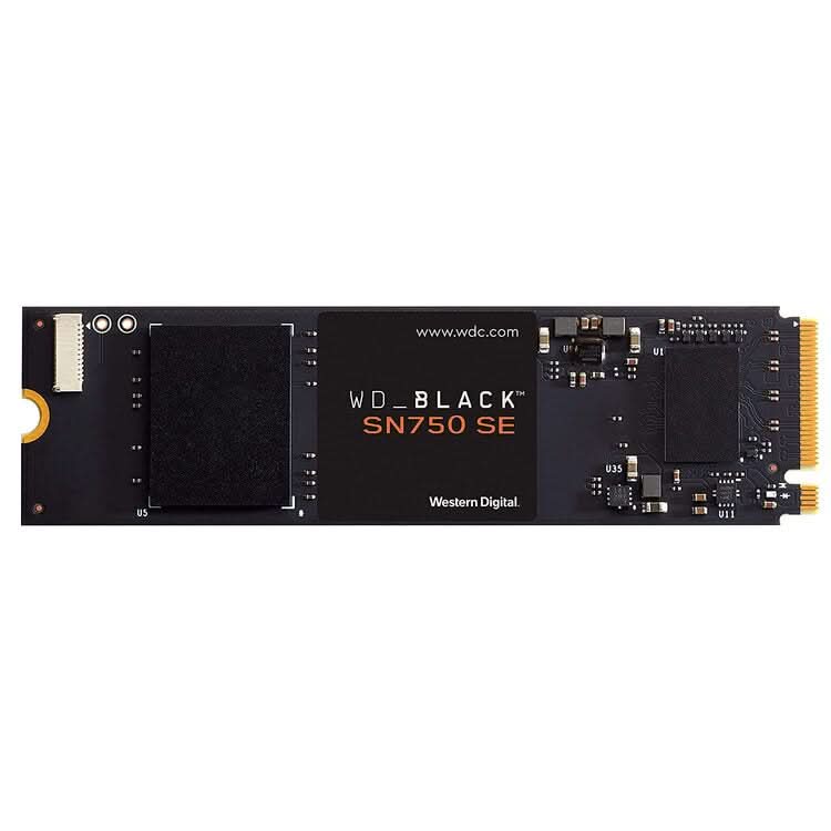 WESTERN DIGITAL 1TB SN750 SE NVME M.2 INTERNAL SSD