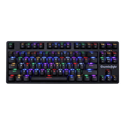 COSMIC BYTE CB-GK-39 TRINITY (BLACK) GAMING KEYBOARD RGB SWITCH BLUE
