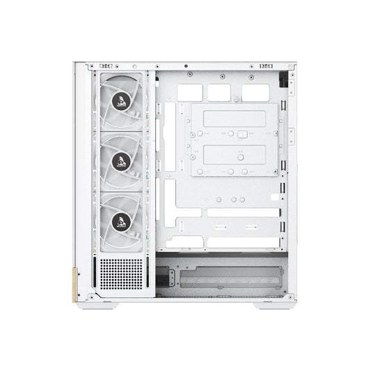 TAG Gamerz Stellar Prime ARGB EATX Mid Tower Cabinet (White)