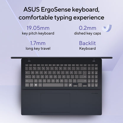 ASUS VIVOBOOK 16 X1607QA-MB049WS [X1-26-100/16GB/512GB SSD/WIN11 HOME+MS24/16.0"/INTEGRATED GRAPHICS/1 YEAR(S)/BLUE]