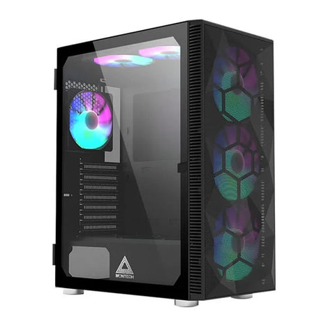 MONTECH X3 Mesh RGB ATX Mid Tower Cabinet (Black)