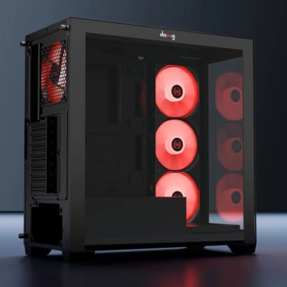 DAWG X 520 ARGB ATX Mid Tower Cabinet (Black)