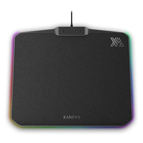 GALAX Xanova Deimos Luxe-R RGB Medium Black Mousepad