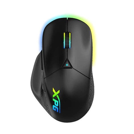 ADATA XPG Alpha RGB Ergonomic Wireless Gaming Mouse ( BLACK-ALPHAWL-BKCWW ) (16000 DPI / 6 Macro Buttons) ( Black )