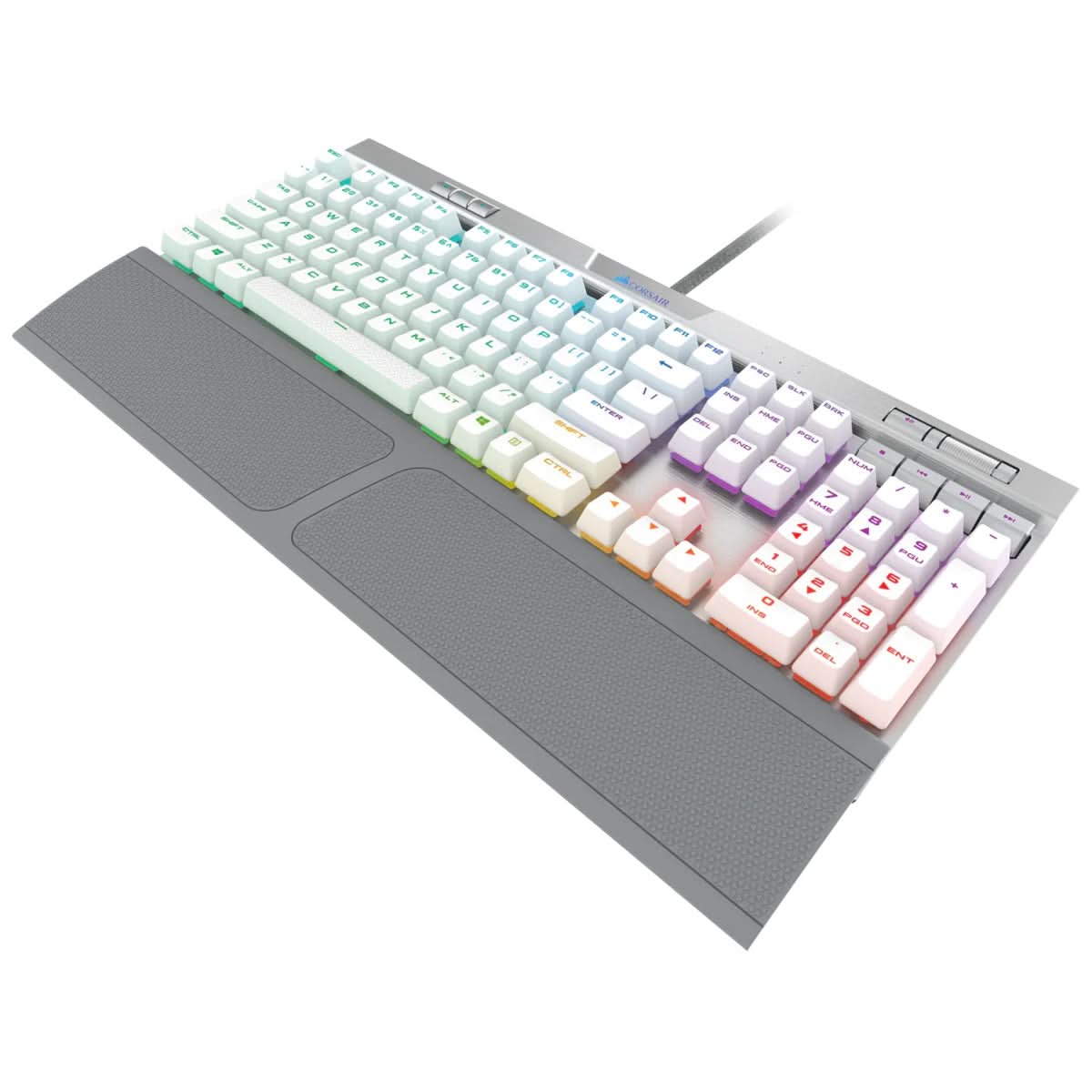 CORSAIR K70 MK.2 SE RGB CHERRY MX SPEED MECHANICAL GAMING KEYBOARD WHITE