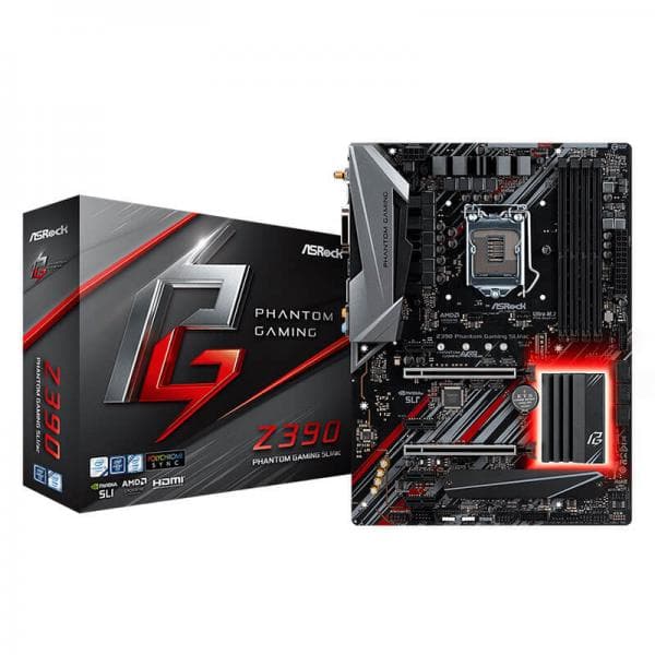 ASROCK Z390 Phantom Gaming SLi/Ac Wifi DDR4 Intel Motherboard