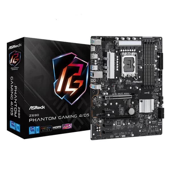 ASROCK Z690 Phantom Gaming 4 D5 DDR5 Intel Motherboard