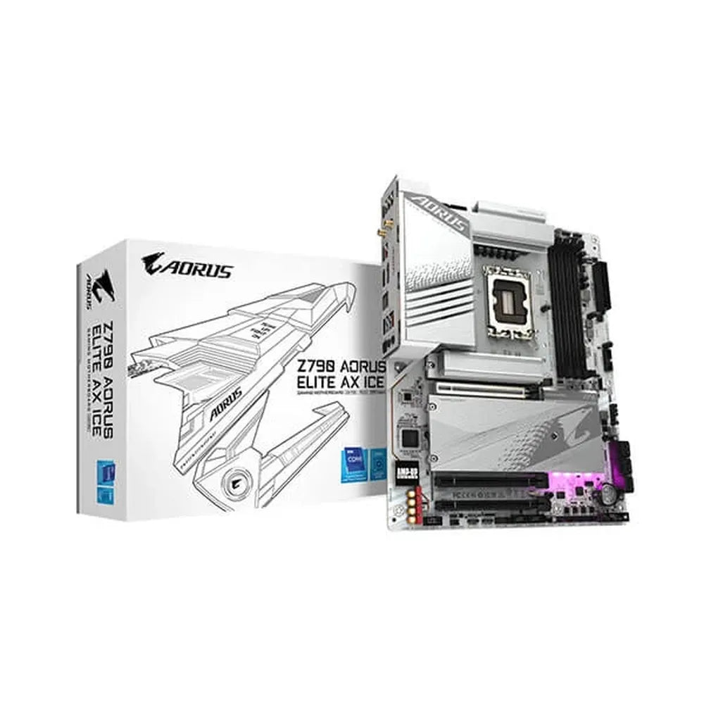 GIGABYTE Z790 Aorus Elite AX ICE DDR5 Intel Motherboard