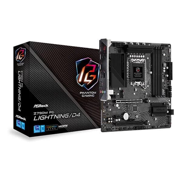 ASROCK Z790M Phantom Gaming Lighting DDR4 Intel Motherboard