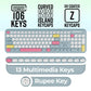 ZEBRONICS SET WIRELESS COMPANION 302 BLUE KEYBOARD