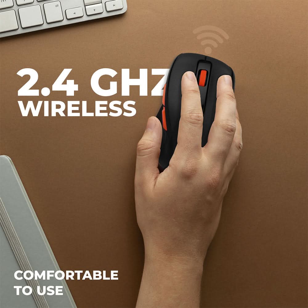 MOUSE ZEBRONICS WIRELESS (CURVE)