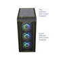 ZEBRONICS Zeb-Invader ATX Mid Tower Cabinet (Black)