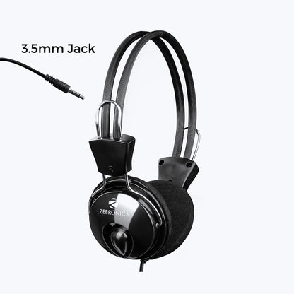 ZEBRONICS ZEB PLEASANT WIRED OVER THE EAR HEADPHONE