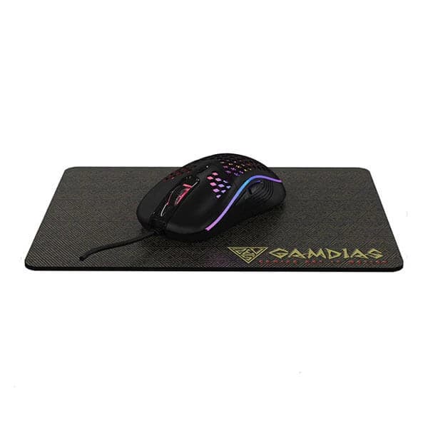 GAMDIAS ZEUS M4 RGB Wired Mouse And NYX E1 Mousepad Combo
