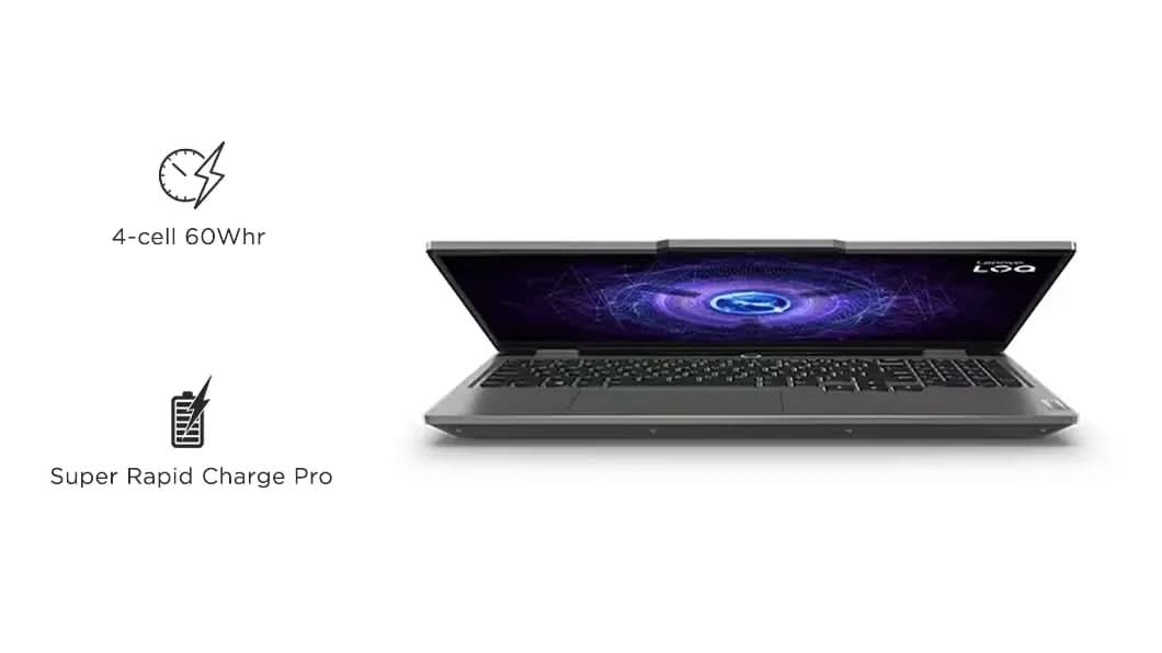 LENOVO LOQ 83DV00MLIN [CI7-13650HX 13TH GEN/24GB/512GB SSD/WIN11 HOME+MSO/15.6 INCH/8GB-RTX4060 GRAPHICS /1 YEAR(S)/GREY]