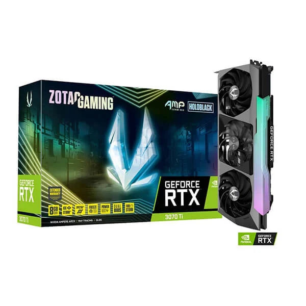 ZOTAC Gaming GeForce RTX 3070 Ti AMP Holo 8GB Nvidia Graphic Card
