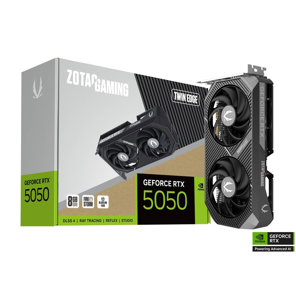 ZOTAC GAMING GeForce RTX 5050 Twin Edge 8GB Nvidia Graphic Card