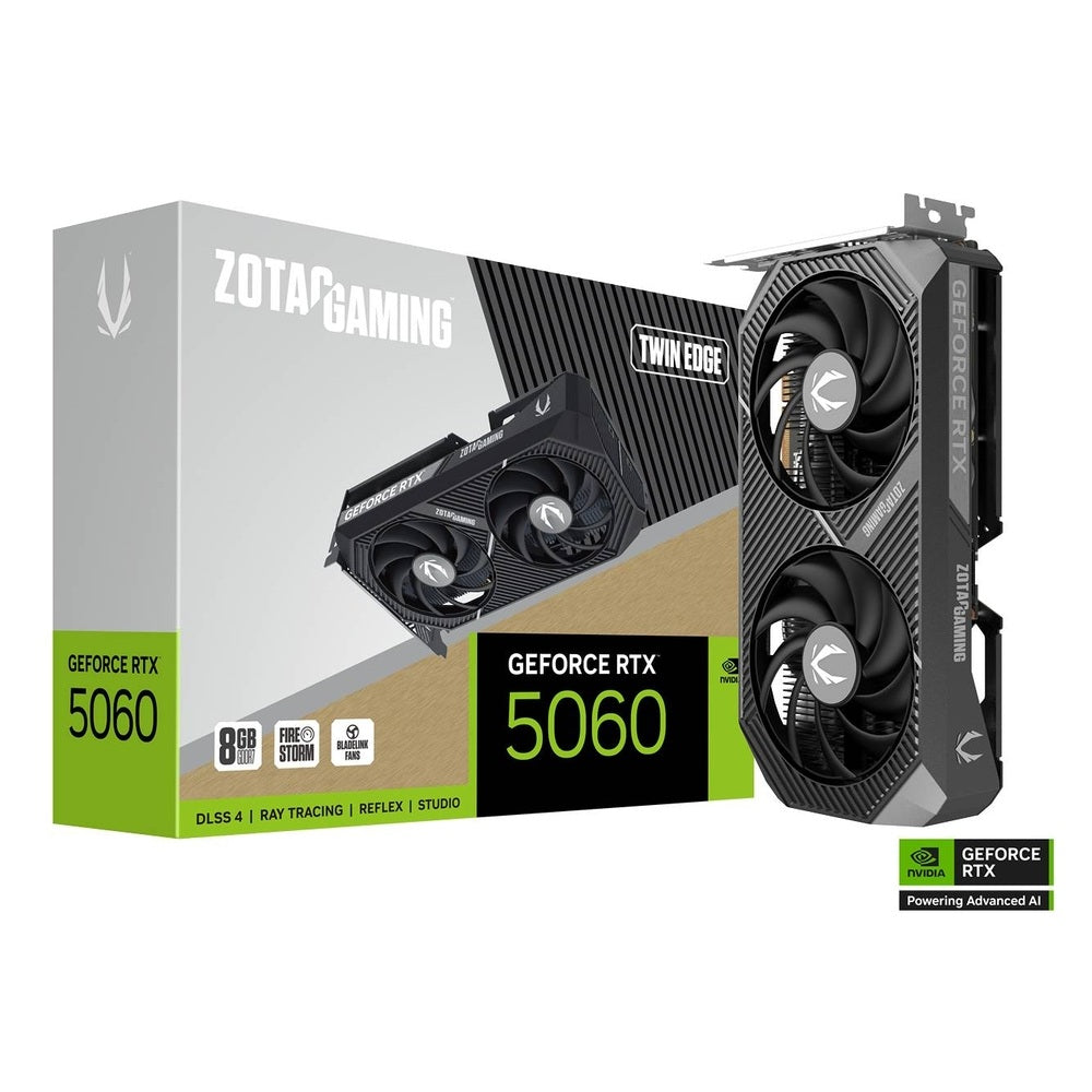 ZOTAC Gaming GeForce RTX 5060 Twin Edge 8GB Nvidia Graphic Card