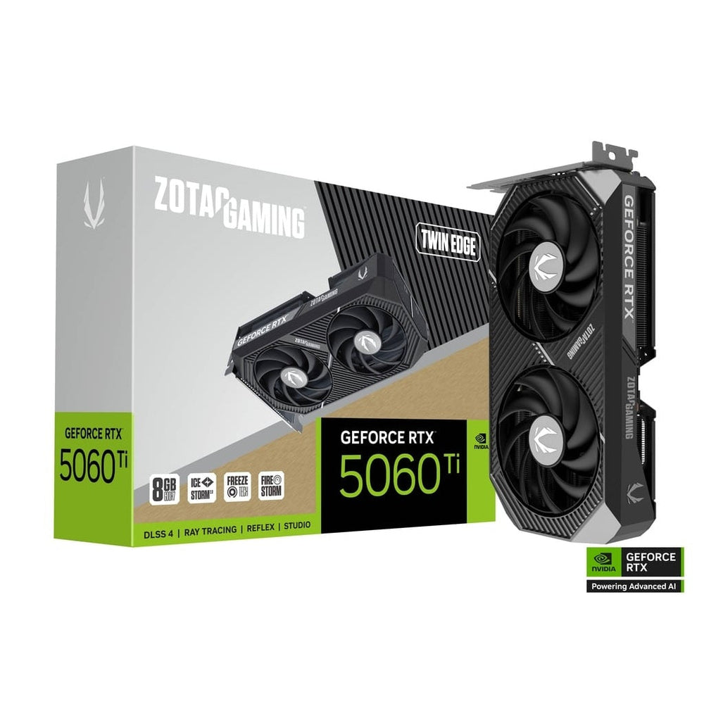 ZOTAC Gaming GeForce RTX 5060 Ti Twin Edge 8GB Nvidia Graphic Card