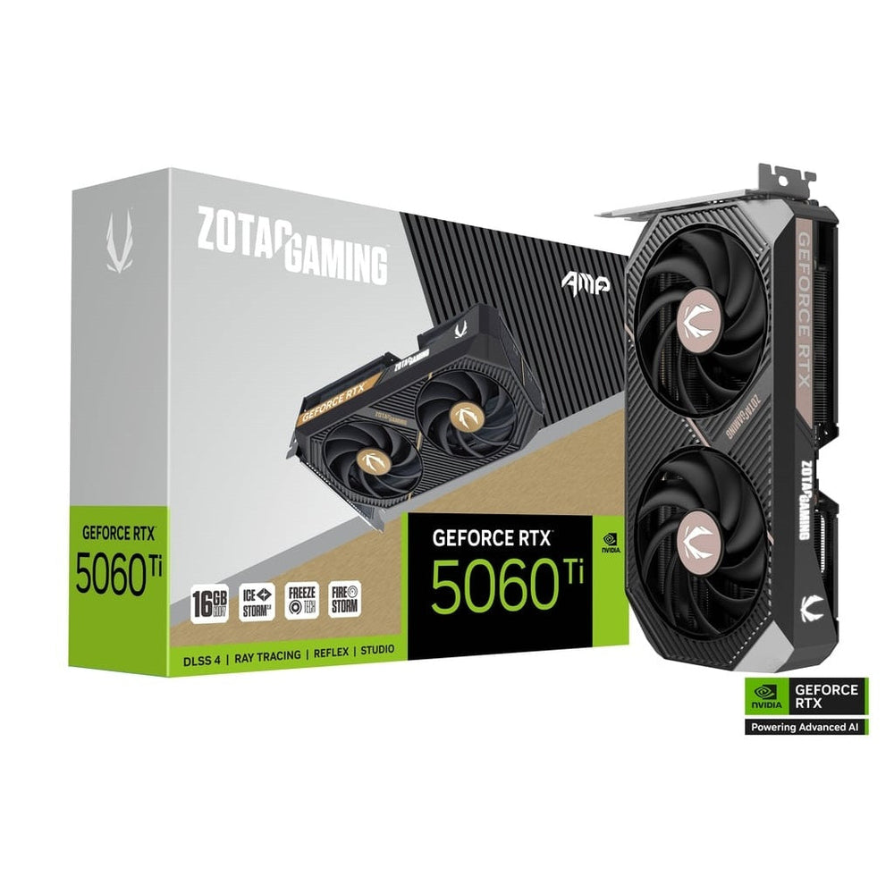 ZOTAC Gaming GeForce RTX 5060 Ti AMP 16GB Nvidia Graphic Card