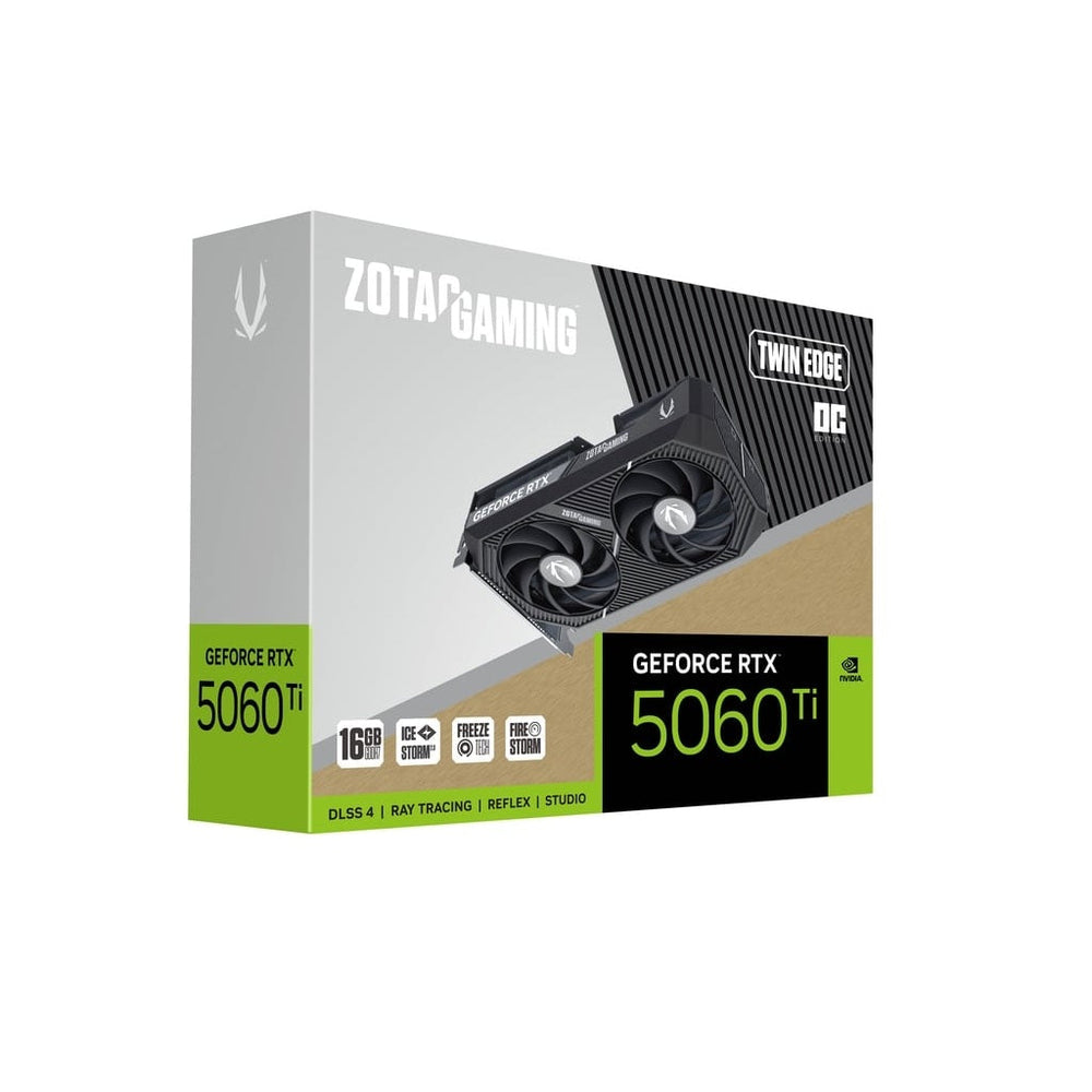 ZOTAC Gaming GeForce RTX 5060 Ti Twin Edge OC 16GB Nvidia Graphic Card