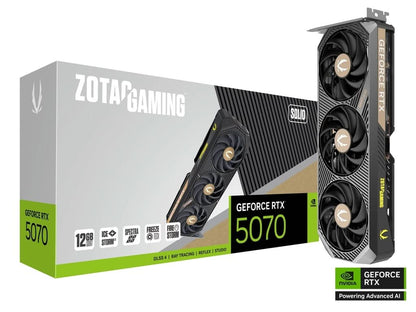 ZOTAC GAMING GeForce 12GB RTX 5070 SOLID