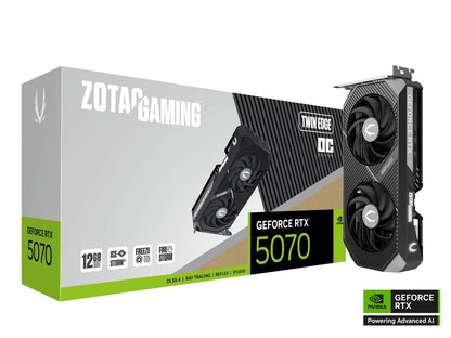 ZOTAC GAMING GEFORCE 12GB RTX 5070 TWIN EDGE OC