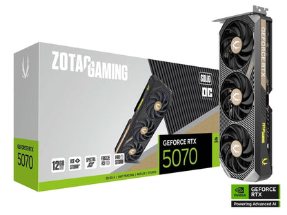 ZOTAC GAMING GEFORCE RTX 5070 SOLID OC 12GB Graphic Card