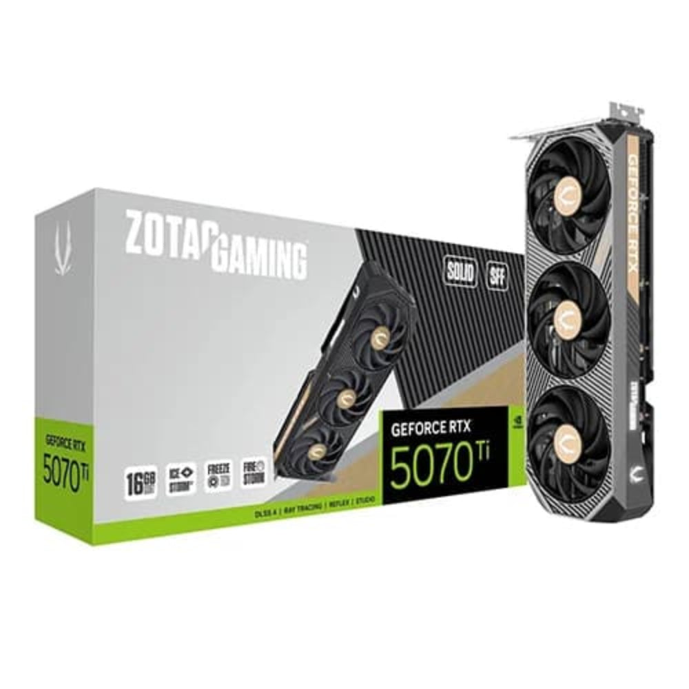 ZOTAC Gaming RTX 5070 Ti Solid SFF 16GB Nvidia Graphic Card